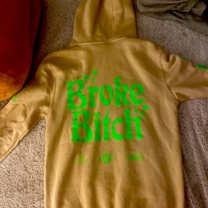 Tiny Meat Gang TMG Broke Bitch Hoodie Merch